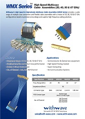 high speed multicoax cable assembiles